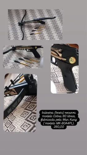 Balestra (Besta) Recurva Man Kung Cobra MK-80A4PL 80 Libras