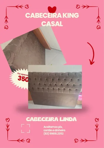 Cabeceira Cama de Casal King