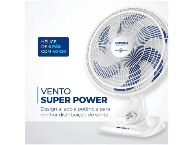 Ventilador Mondial em perfeito estado 