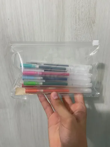 conjunto de canetas esferográficas muji 0.5mm - 10 cores