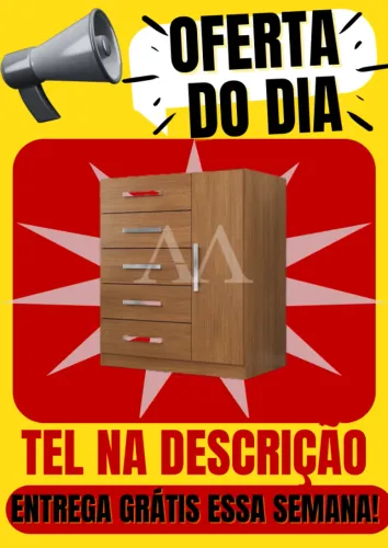 Cômoda Com Sapateira Entrega Grátis em Salvador -Paga ao Receber- Tel na descrição