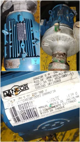 Bomba d'água trifásico