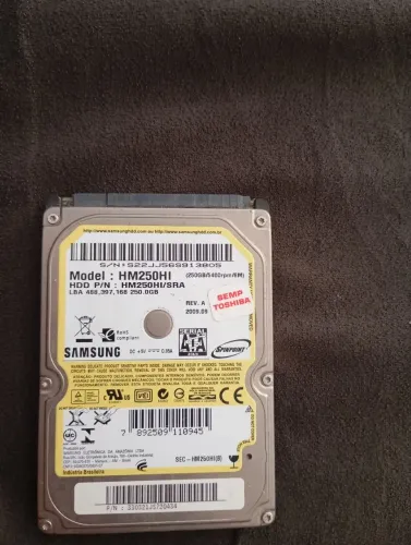 HD SAMSUNG 250GB
