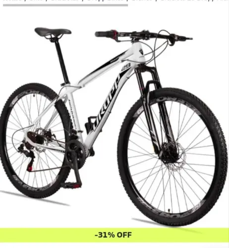 Bicicleta aro 29 nova na caixa