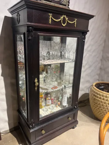 Cristaleira Império sec XIX