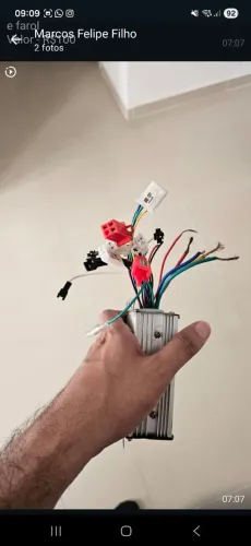 Controladora universal para patinete ou bicicletas elétrica 