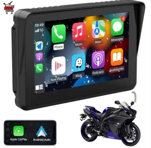 Multimídia androide auto e Apple car play