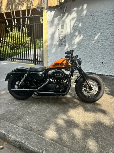 Harley Davidson Sportster Forty Eight 1200 Laranja 2015