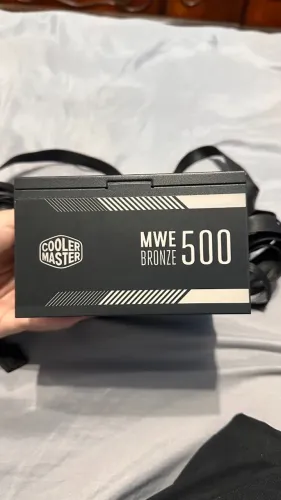 Fonte Cooler Master MWE 500W 80 Plus Bronze