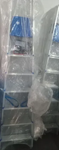 ESCADA DE ALUMINIO 8 DEGRAUS