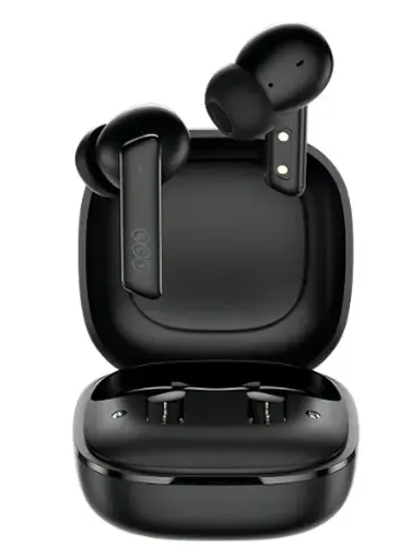 Fone Qcy Ht05 Melobuds Bluetooth 5.2 Com Cancelamento Anc Cor Preto