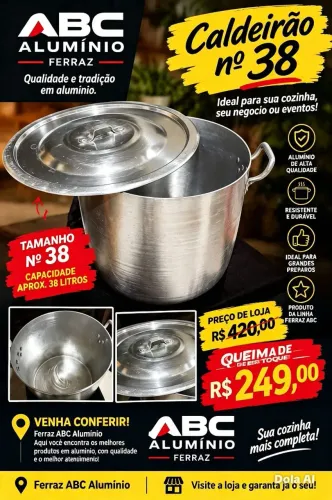 PANELA GRANDE (Caldeirão )