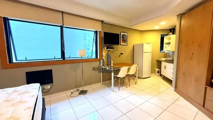 Flat mobiliado para locação na Vila Mariana | 35m² | 1 dormitório | Serviços inclusos