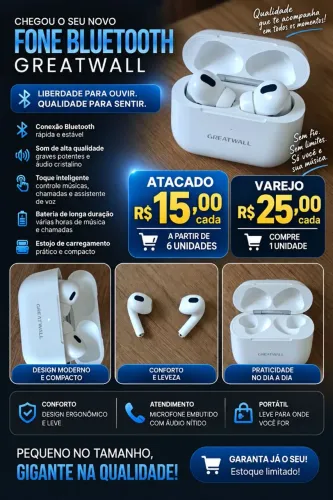 Fones digitais no atacado e varejo