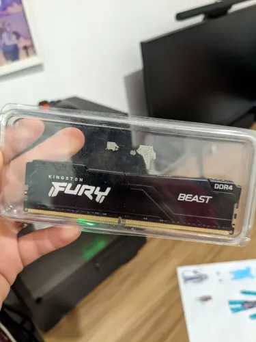 Memória RAM 16gb 3200mhz Kingston Fury