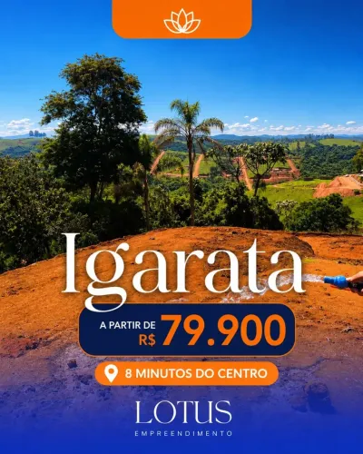 TERRENOS DE CHÁCARA EM IGARATÁ SP