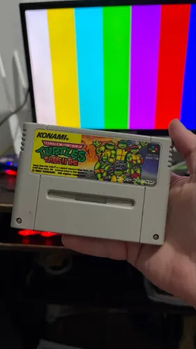 Tartarugas Ninja - Super Nintendo (paralelo)