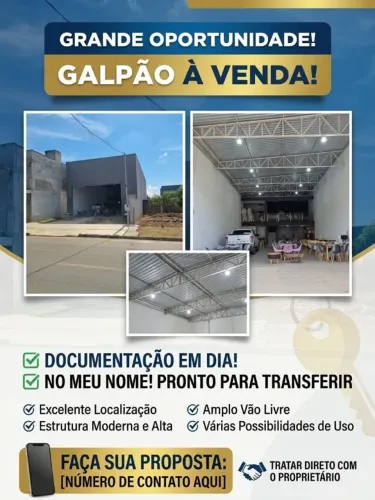 vende-se Galpao