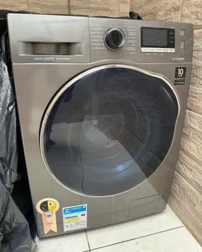 Lava e seca Samsung inox com Wi-Fi 