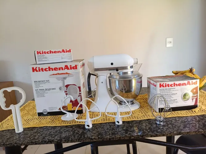 KitchenAid Artisan 325W + Kit Completo de Acessórios Originais