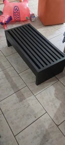 Mesa de centro pesada