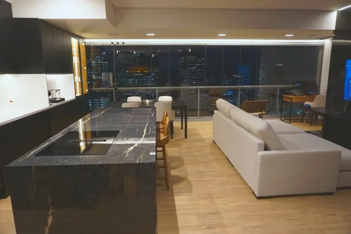 Apartamento de luxo mobiliado para locação ? Estilo Nova York