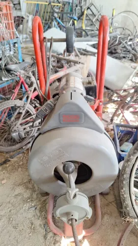 Desentupidora 3" a 8" 22 Ridgid Kollman em bom estado 20/07
