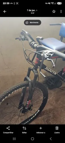 Bicicleta seminova usada pouquíssimas vezes parada a mais de 5 meses