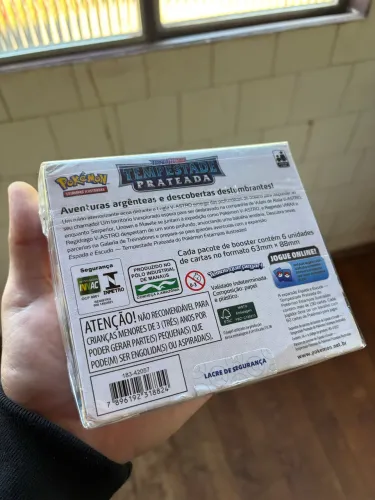 Booster Box Pokemon Tempestade Prateada