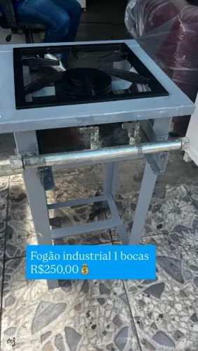 Fogão industrial uma boca