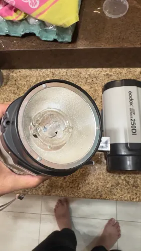 Flash tocha godox 250di