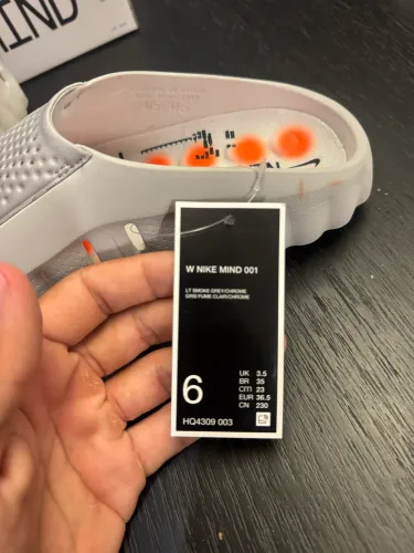Nike Mind 001 Slide Light Smoke Grey