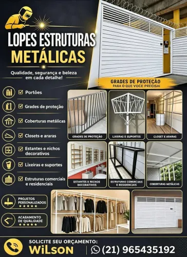 Serviços de serralheria