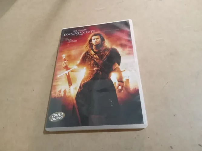 Dvd duplo coração valente mel gibson