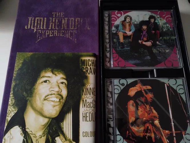 Box Set The Jimi Hendrix Experience 4 CDs RARO Blues Rock Guitar Jeff Beck Eric Clapton