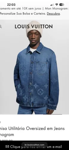 Jaqueta Louis Vuitton