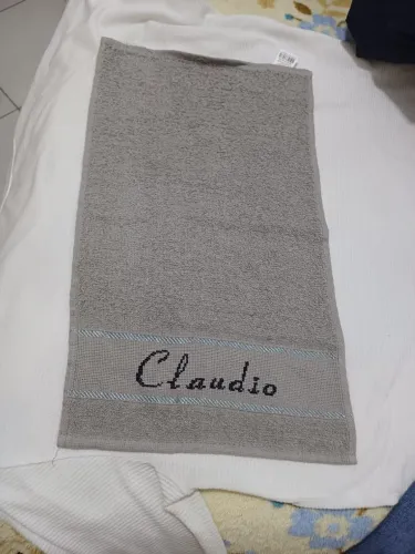 Toalha de mão personalizada