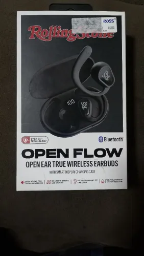 Fone de ouvido sem fio bluetooth aberto - RollingStone- Importado