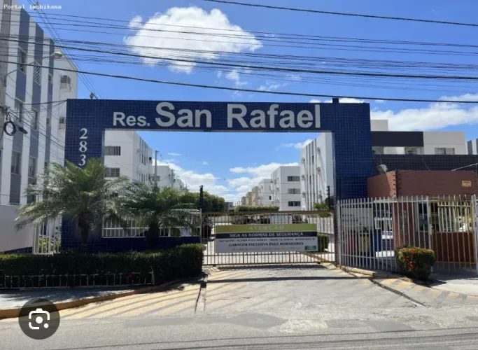 Alugo Apartamento mobiliado em condomínio residencial San Rafael 