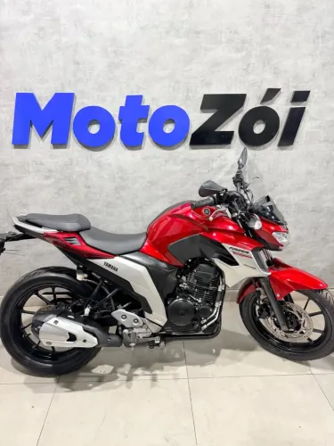 YAMAHA FZ25 FAZER ABS VERMELHO 2021