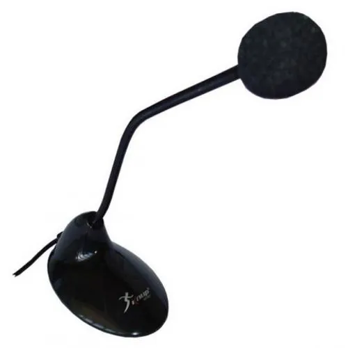 Microfone De Mesa Alta Sensibilidade Flexível Skype Gamer