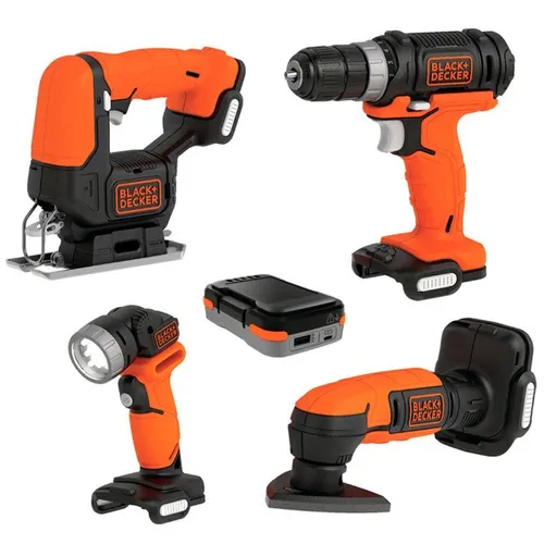 Matrix 12V Black Decker de Ferramentas Bateria 12V Lítion 5 em 1 GoPak -BDCK502C1-B3