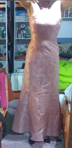 Formatura Lindo Vestido Rosa Tipo Sereia Tamanho M