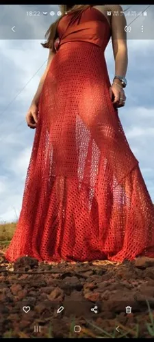 Vestido  Longo Festa  zero sem USO Pátria  Bonaldi PatBo