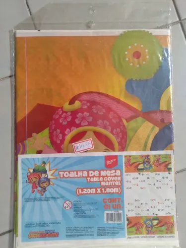 Toalha de mesa plástica