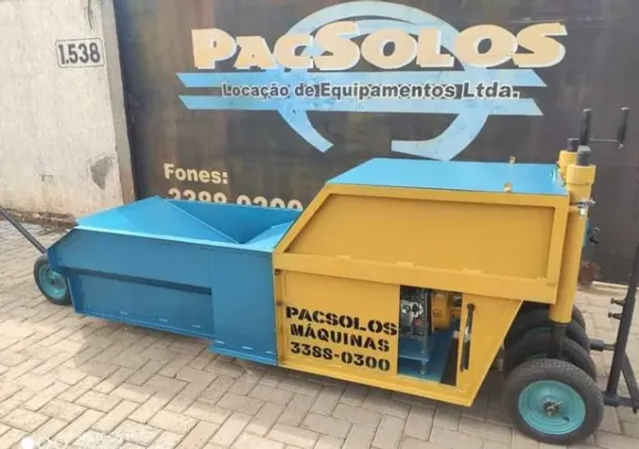 Maquina Extrusora de Meio Fio