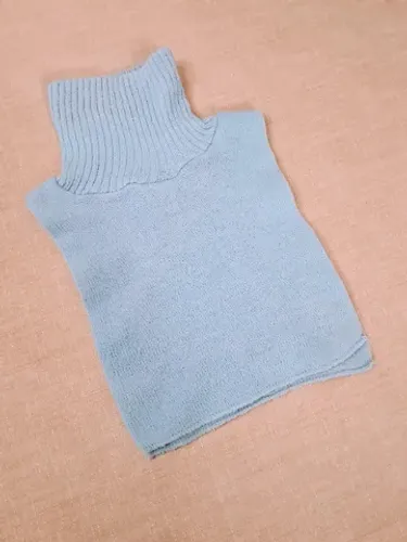 Gola Rolê de Malha Destacável