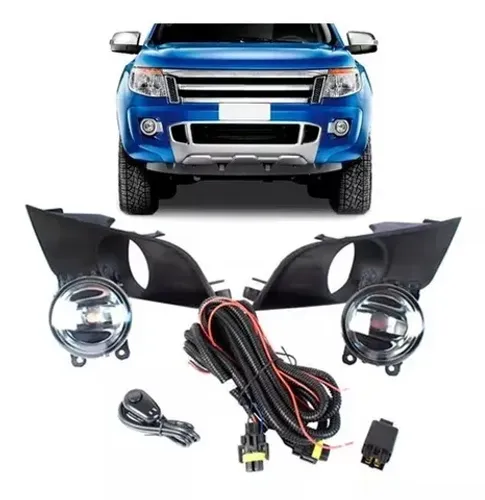 Kit Farol De Milha Ford Ranger 2016 à 2019 B/ Universal - ShockLight - 101610U