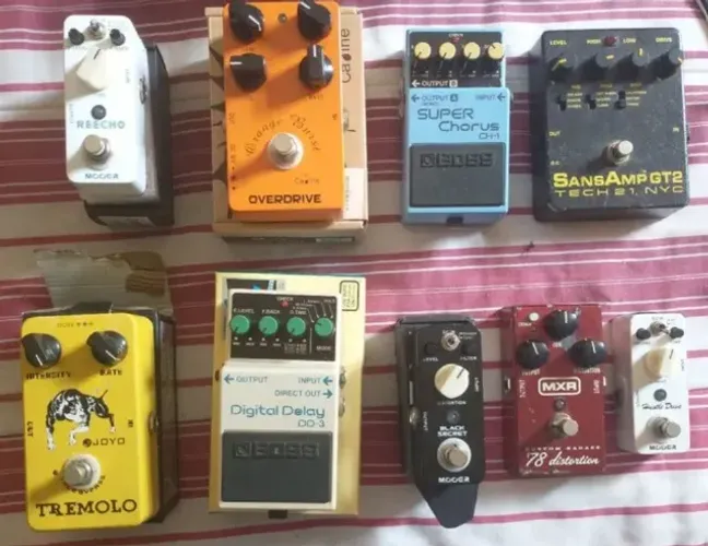 Pedais de Guitarra