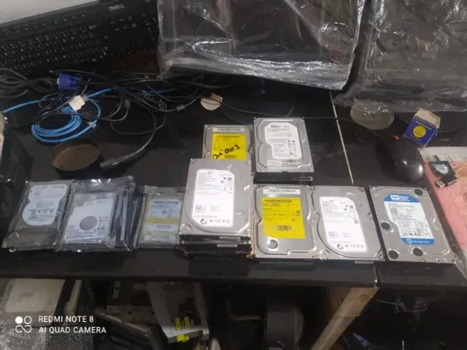 Hds de Desktop e Notebooks - Tabela na Descrição